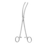 TEALE Vusellum Forceps sideway curved 3 x 4 teeth, 23,0 cm
